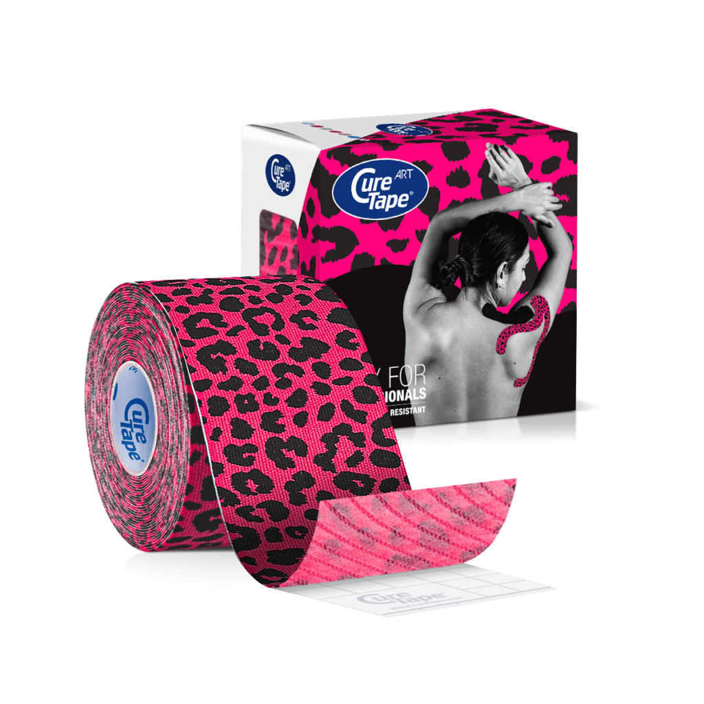 curetape art kinesiotape leopard