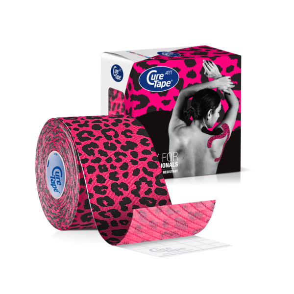 curetape art kinesiotape leopard