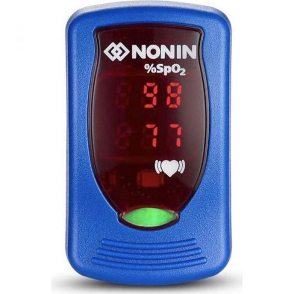 Nonin-Onyx-Vantage-9590-vingerpulsoximeter-blauw-gymna