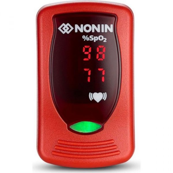 Nonin-Onyx-Vantage-9590-vingerpulsoximeter-rood-gymna