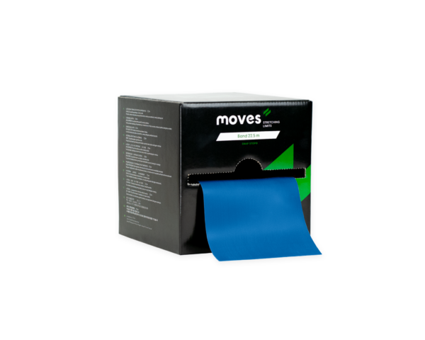 moves band 22,5 meter blauw oefenband