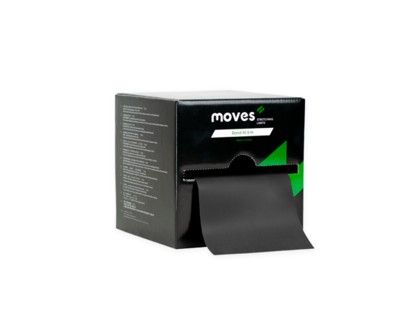 moves band 45,5 meter zwart oefenband